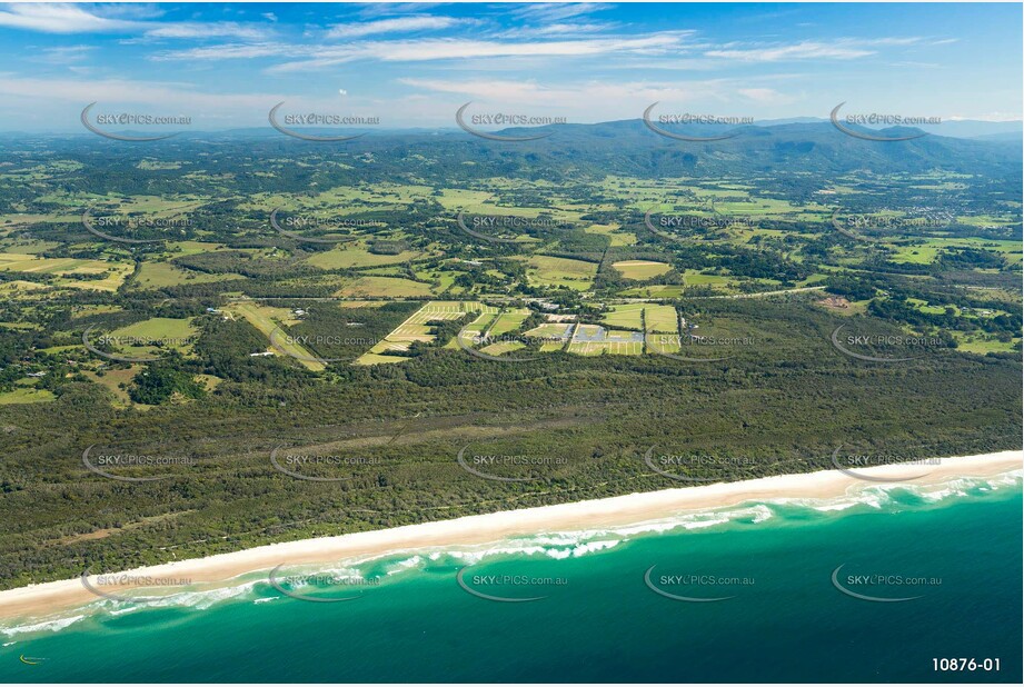 Byron Bay Bluesfest Site at Tyagarah NSW NSW Aerial Photography