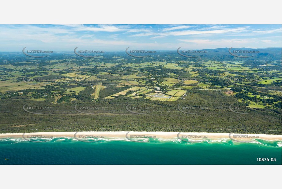 Byron Bay Bluesfest Site at Tyagarah NSW NSW Aerial Photography