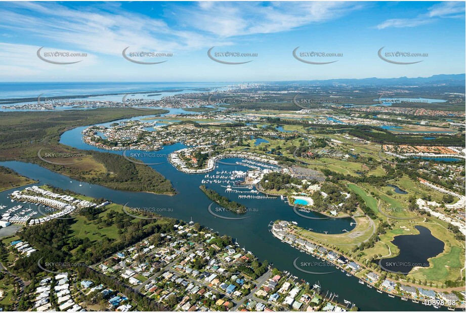 Aerial Photo Sanctuary Cove QLD Aerial Photography