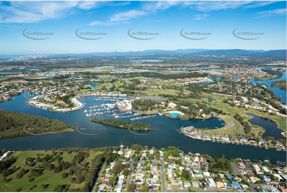 Aerial Photo Sanctuary Cove QLD Aerial Photography