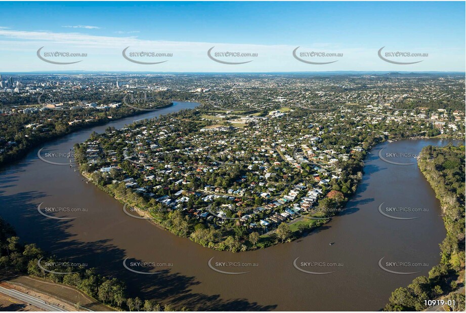 Aerial Photo of Yeronga and Brisbane River QLD Aerial Photography