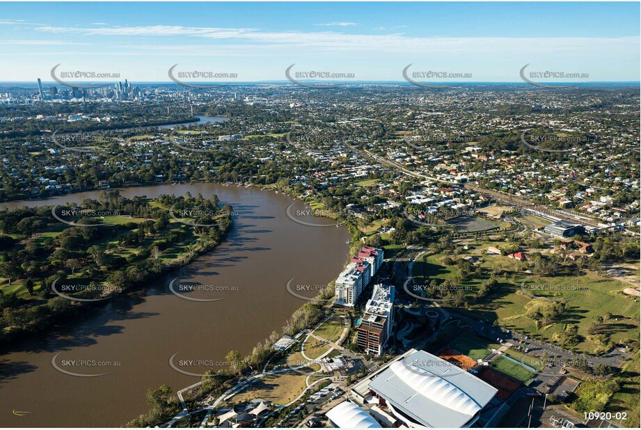 Queensland Tennis Centre Tennyson Aerial Photography