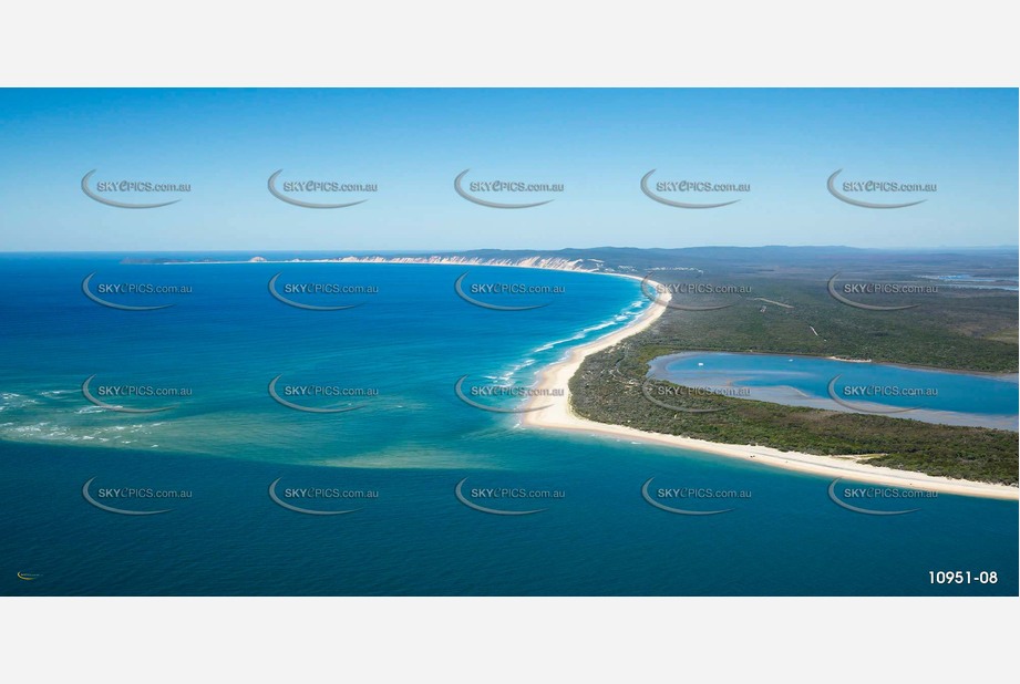 Inskip Point & Wide Bay Bar - Cooloola Coast Aerial Photography