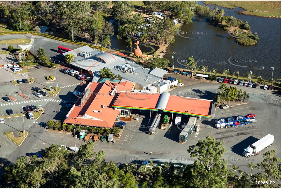 Matilda Road House on the Bruce Hwy at Kybong QLD Aerial Photography