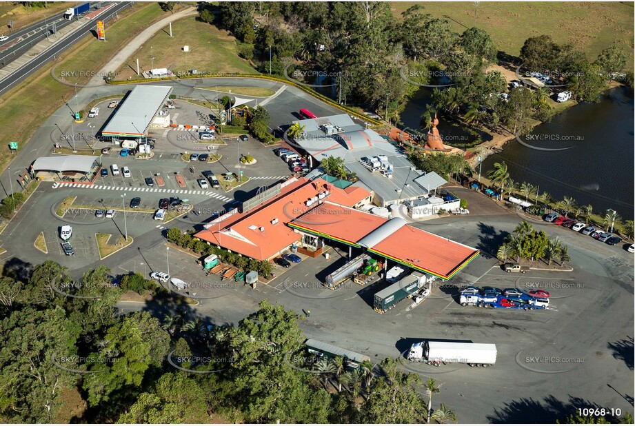 Matilda Road House on the Bruce Hwy at Kybong QLD Aerial Photography