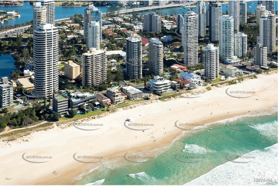 Aerial Photo Main Beach QLD Aerial Photography