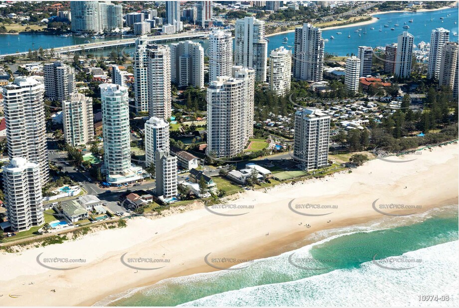 Aerial Photo Main Beach QLD Aerial Photography