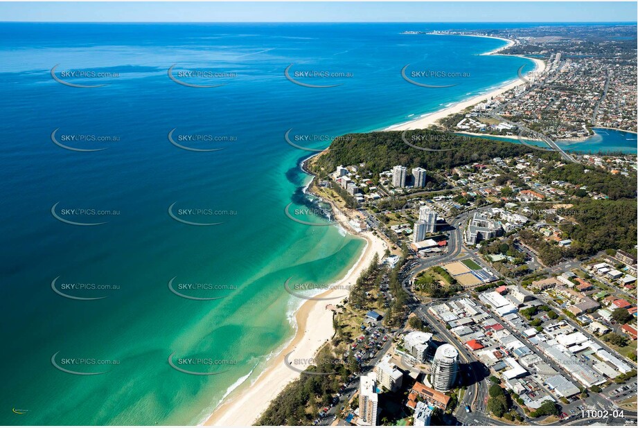 Aerial Photo Burleigh Heads QLD Aerial Photography