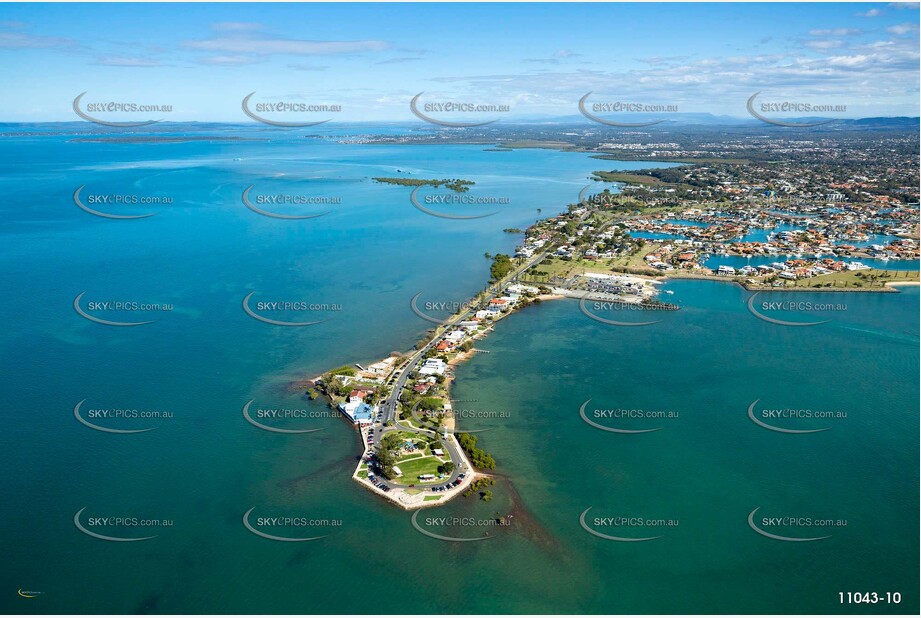 Aerial Photo of Cleveland & Raby Bay QLD Aerial Photography