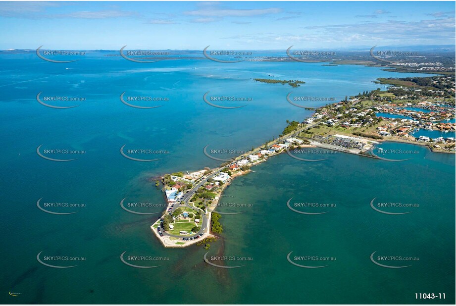 Aerial Photo of Cleveland & Raby Bay QLD Aerial Photography