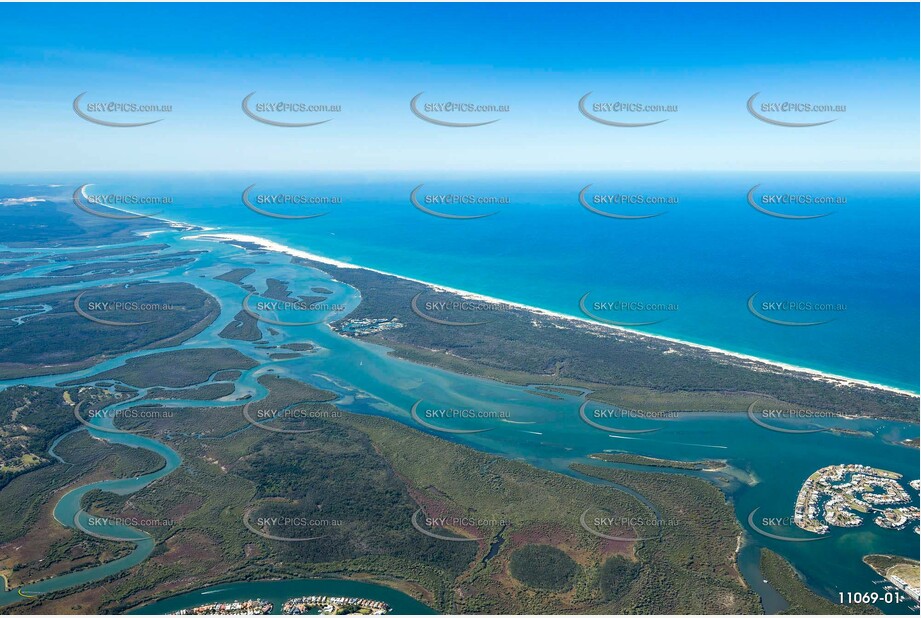 Tipplers Passage & South Stradbroke Island QLD Aerial Photography