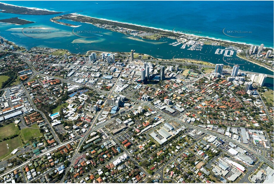 A view of Southport from 8000ft QLD Aerial Photography
