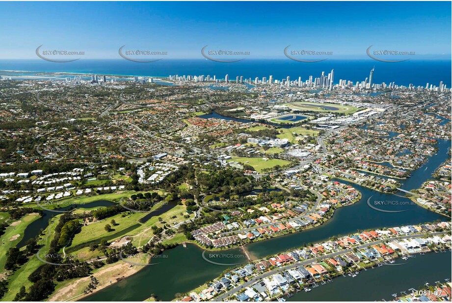 Aerial Photo of Benowa QLD Aerial Photography