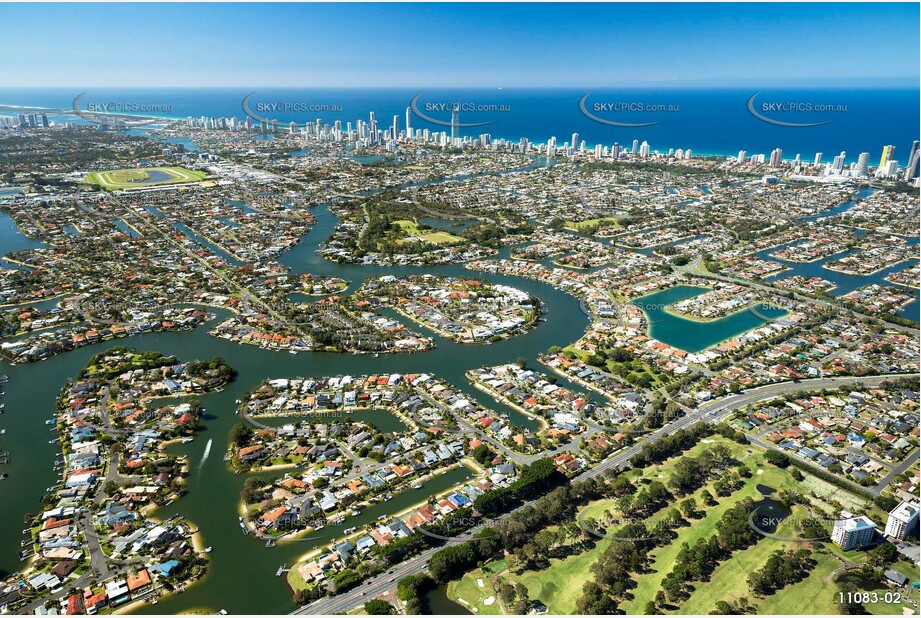 Aerial Photo Broadbeach Waters QLD Aerial Photography