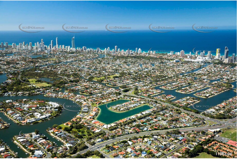 Aerial Photo Broadbeach Waters QLD Aerial Photography