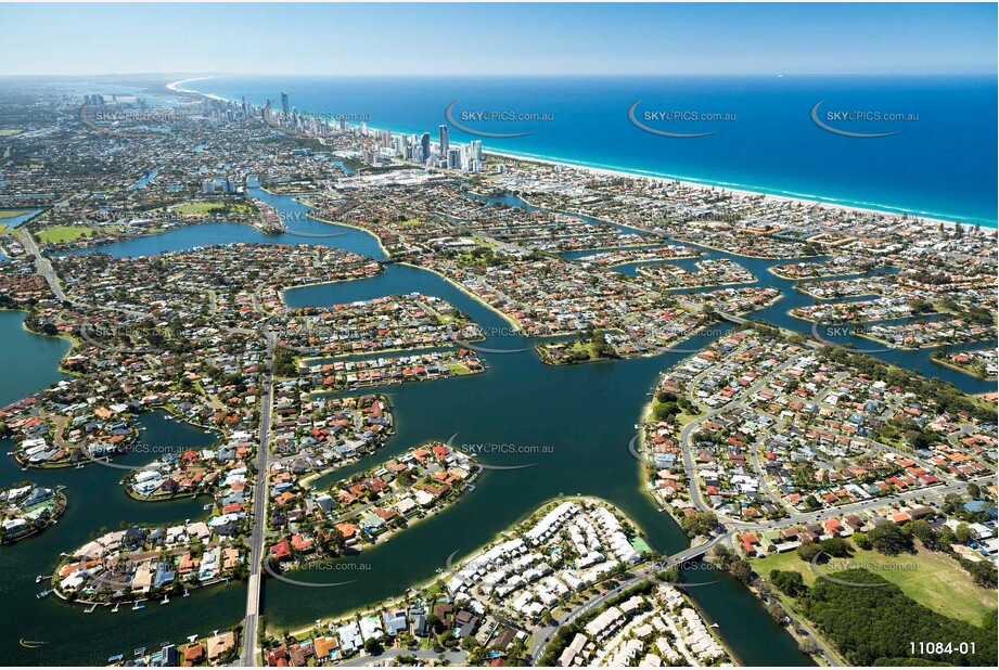 Aerial Photo Mermaid Waters QLD Aerial Photography