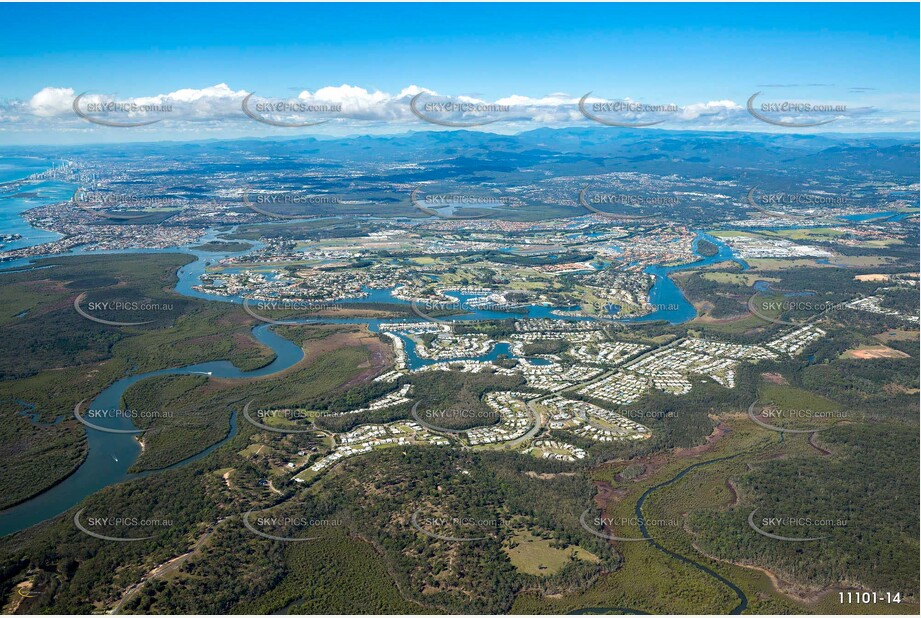 Coomera Waters Estate - Coomera QLD QLD Aerial Photography