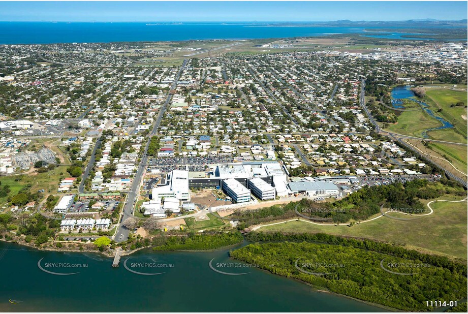 Mackay Base Hospital Aerial Photography