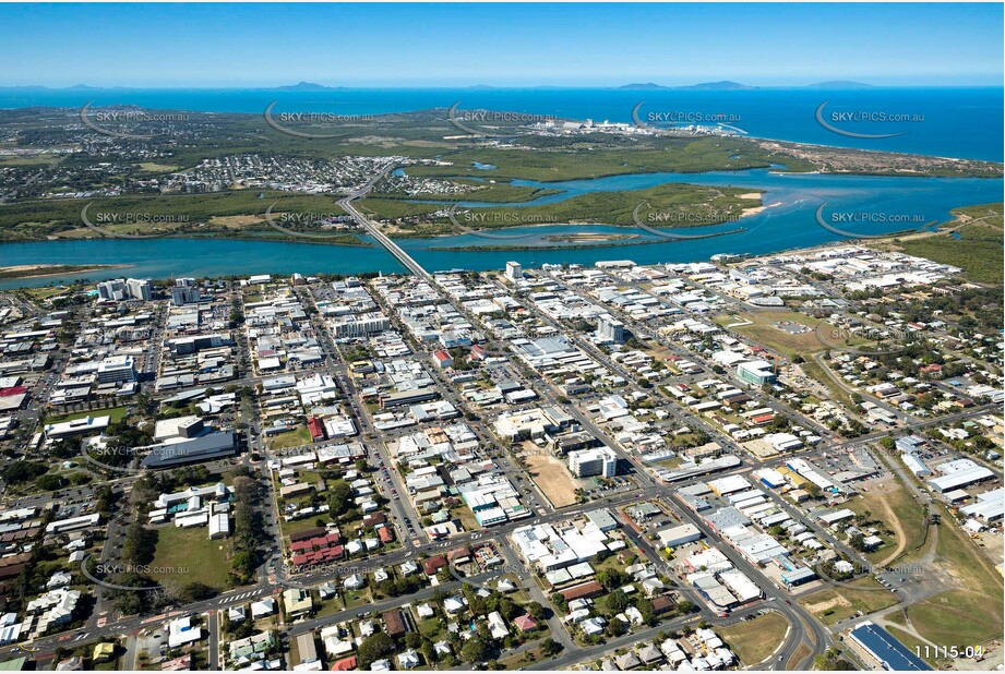 Aerial Photo of Mackay CBD Aerial Photography