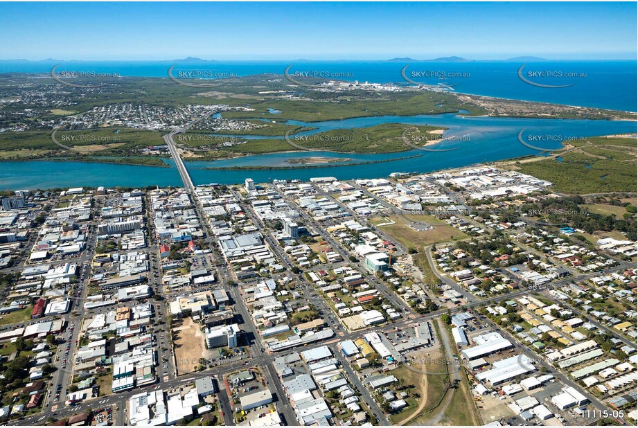 Aerial Photo of Mackay CBD Aerial Photography