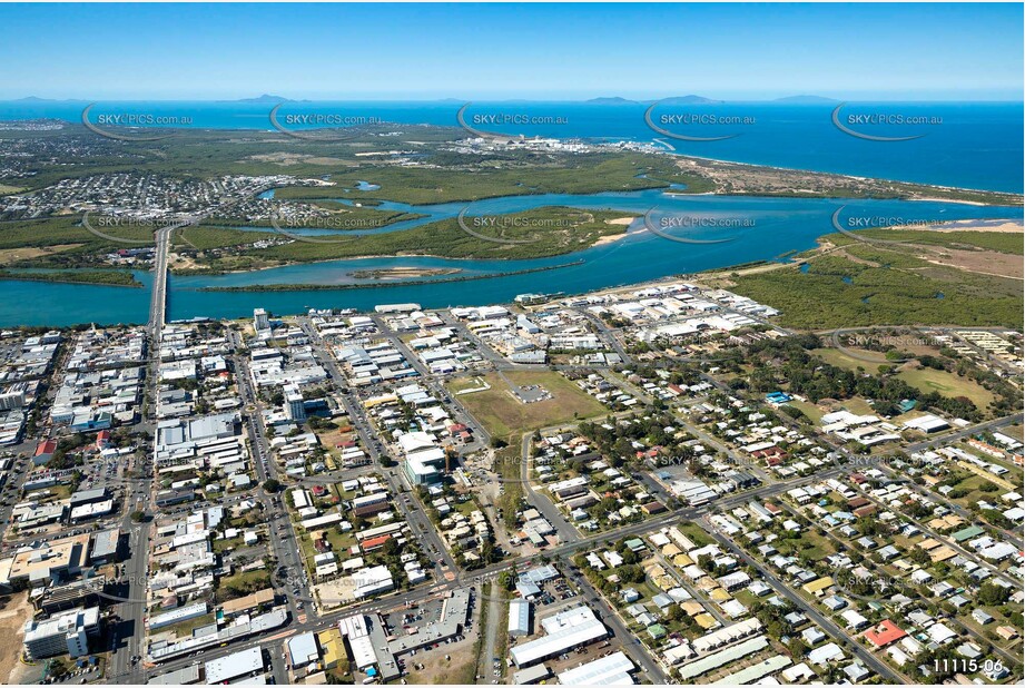 Aerial Photo of Mackay CBD Aerial Photography