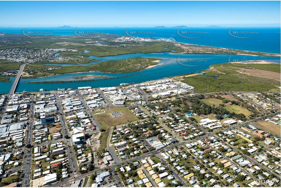 Aerial Photo of Mackay CBD Aerial Photography