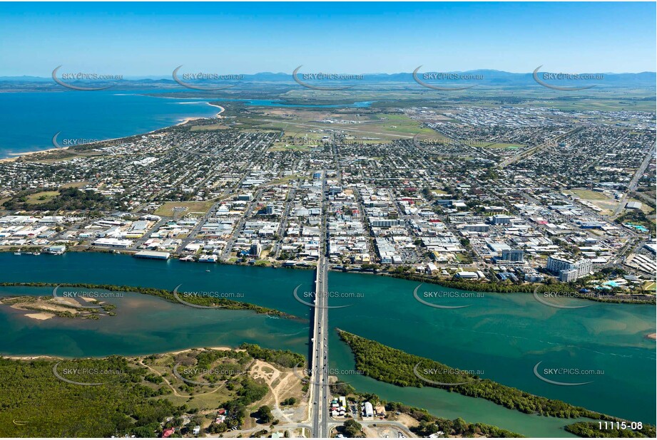 Aerial Photo of Mackay CBD Aerial Photography