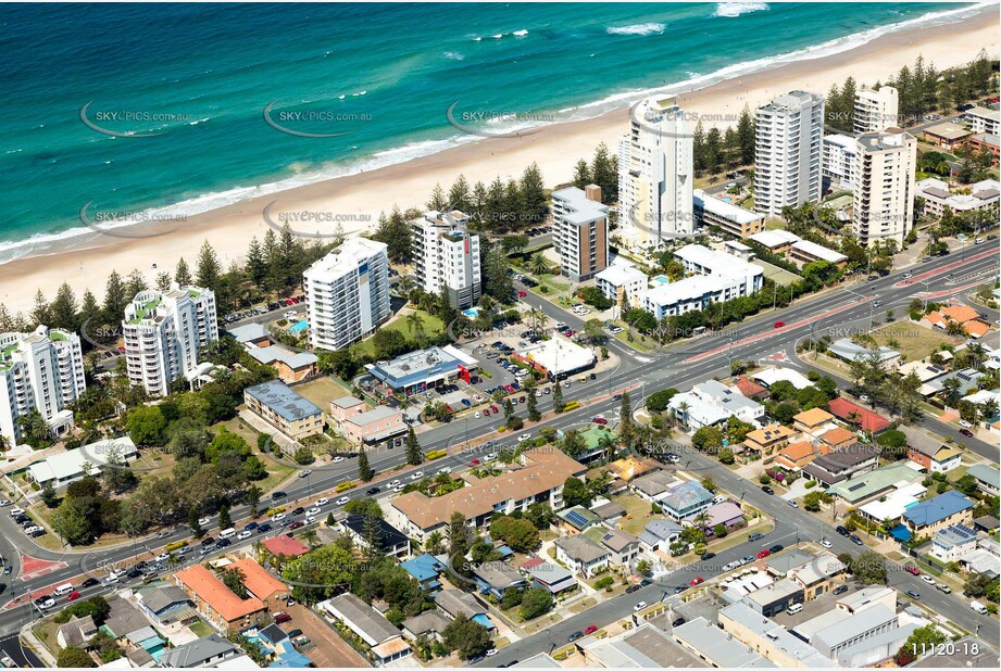 Aerial Photo Burleigh Heads QLD Aerial Photography
