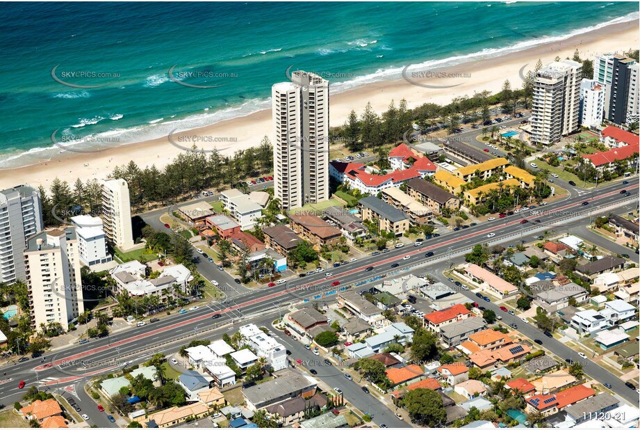 Aerial Photo Burleigh Heads QLD Aerial Photography