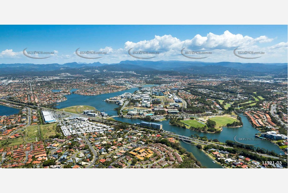 Aerial Photo Burleigh Waters QLD Aerial Photography