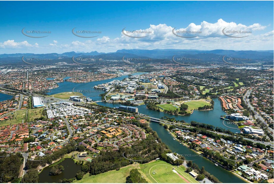 Aerial Photo Burleigh Waters QLD Aerial Photography