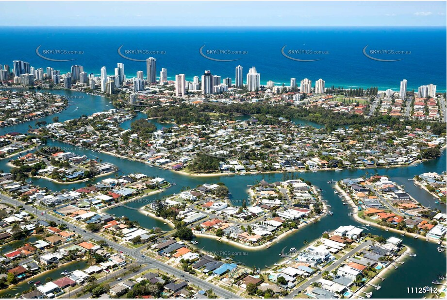 Aerial Photo Broadbeach Waters QLD Aerial Photography