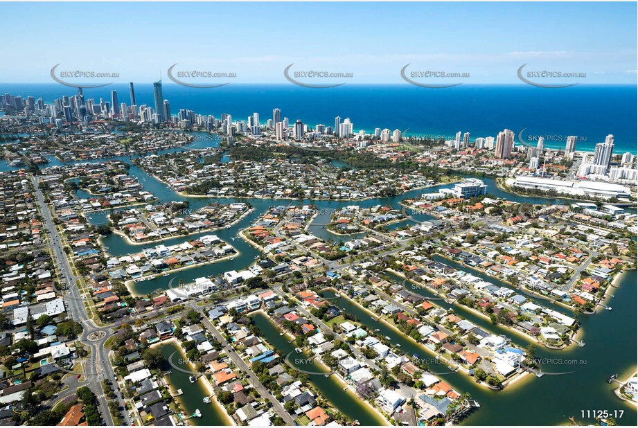 Aerial Photo Broadbeach Waters QLD Aerial Photography