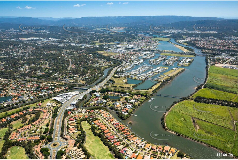 Aerial Photo Helensvale QLD Aerial Photography