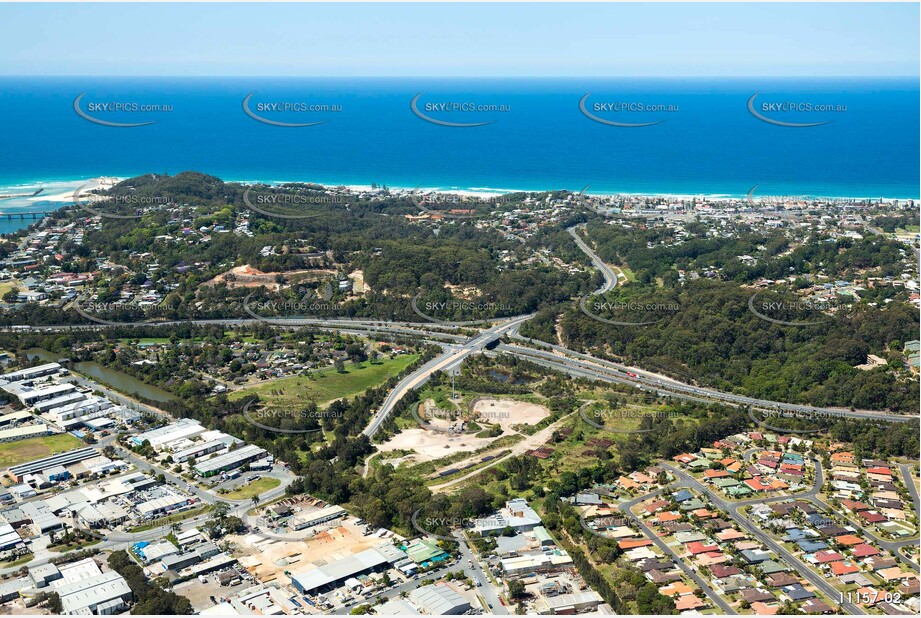 Aerial Photo Currumbin Waters QLD Aerial Photography