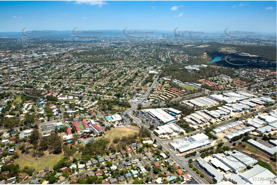 Aerial Photo Mansfield QLD Aerial Photography