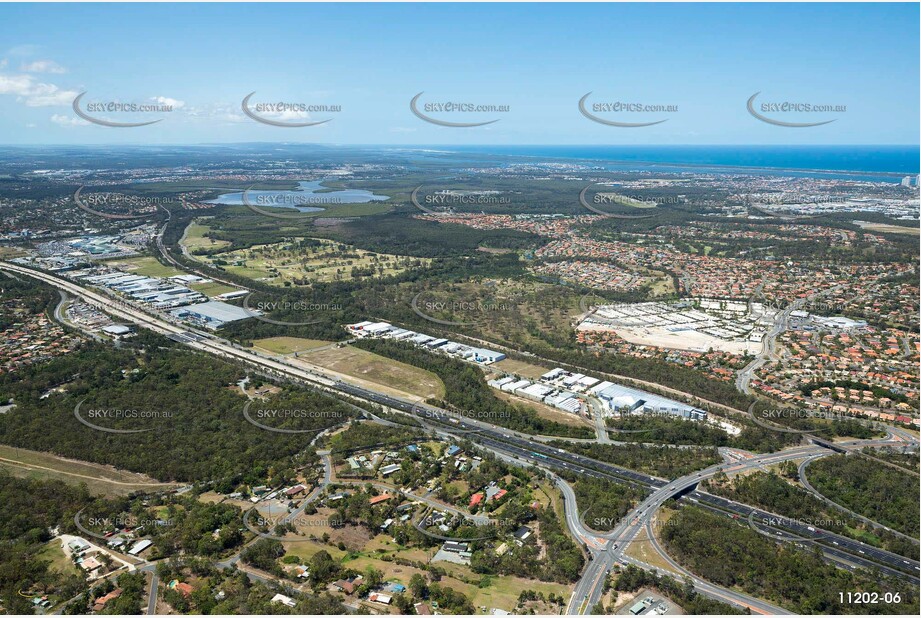 Aerial Photo Arundel QLD Aerial Photography