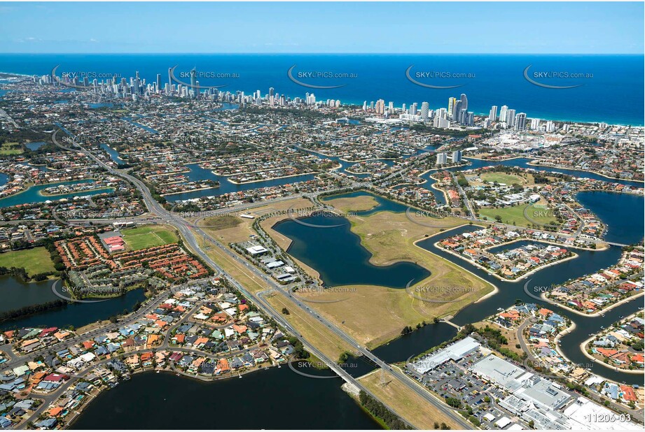 Aerial Photo Mermaid Waters QLD Aerial Photography