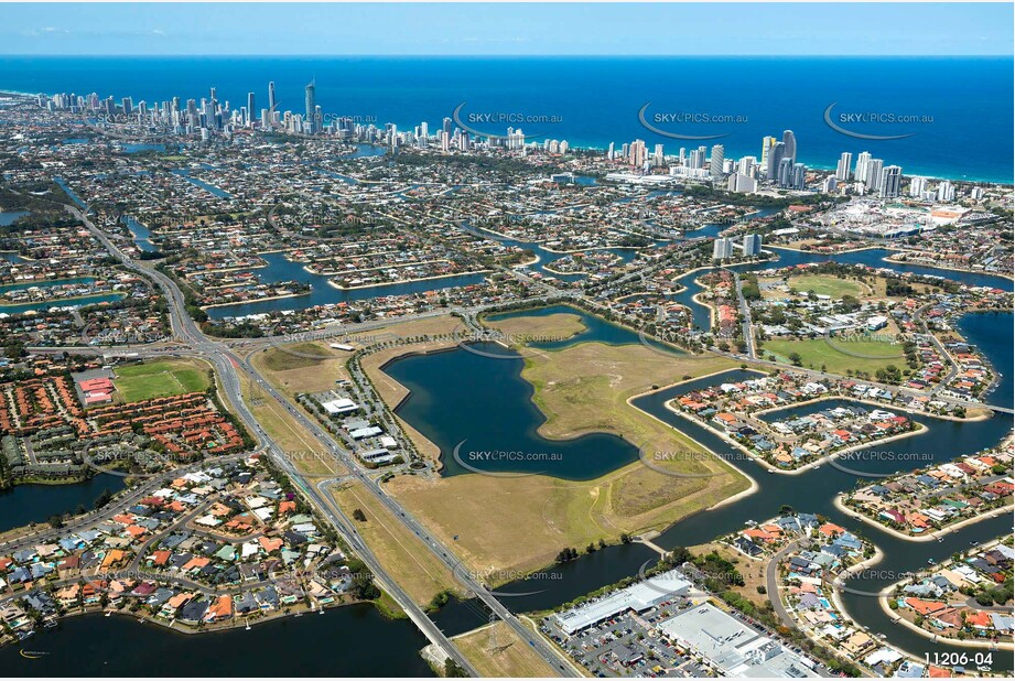Aerial Photo Mermaid Waters QLD Aerial Photography