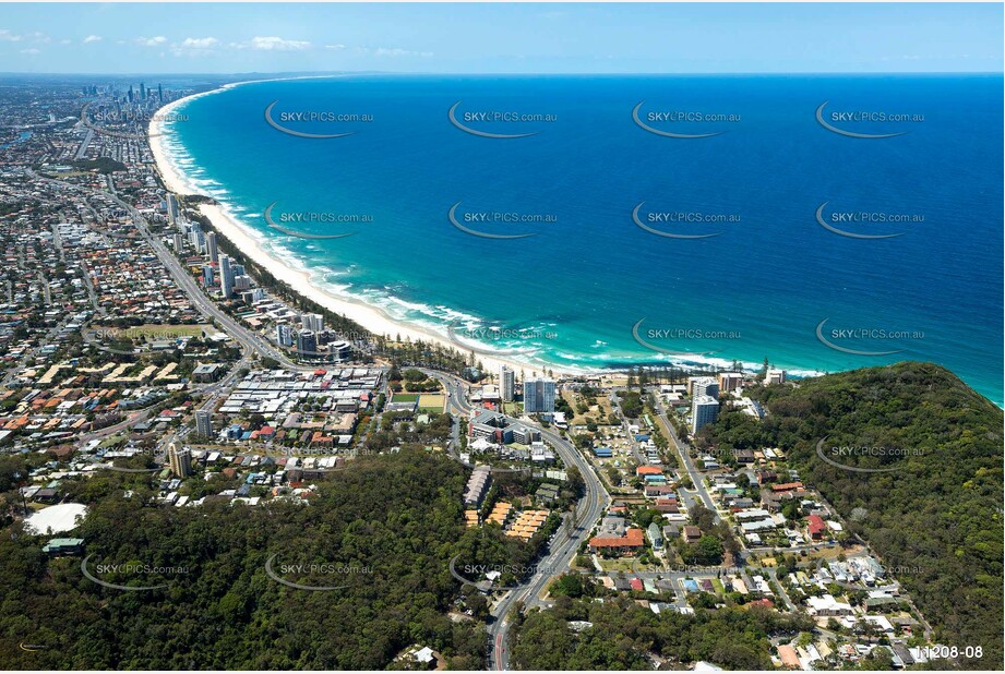 Aerial Photo Burleigh Heads QLD Aerial Photography