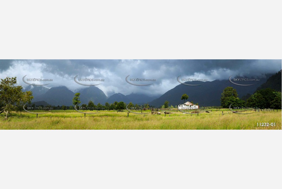 Wool Shed - West Coast NZ Aerial Photography