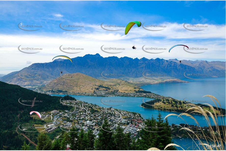 The Remarkables Access Road Aerial Photography