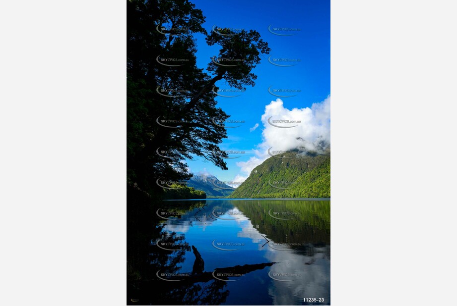 On the Road to Milford Sound Aerial Photography