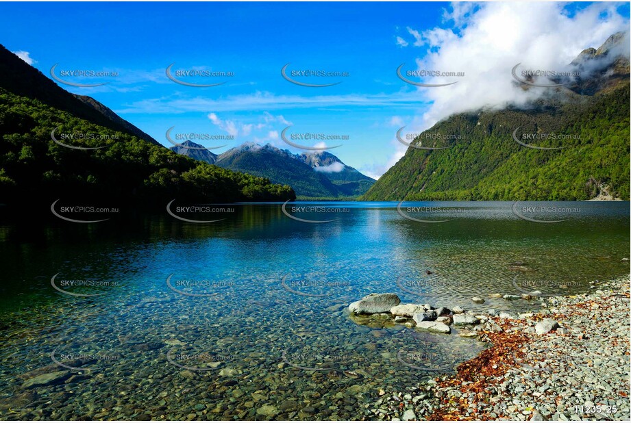 On the Road to Milford Sound Aerial Photography