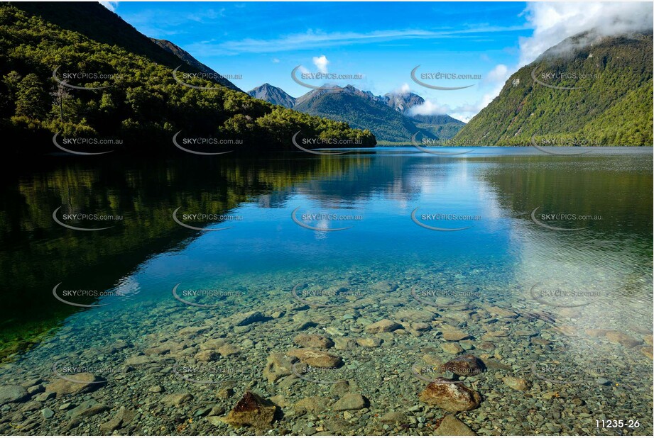 On the Road to Milford Sound Aerial Photography