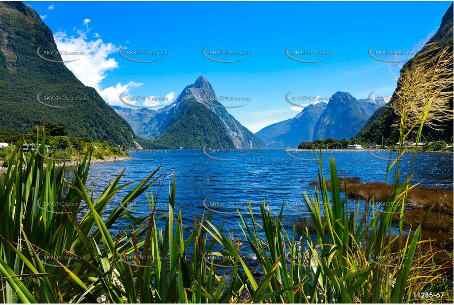 On the Road to Milford Sound Aerial Photography