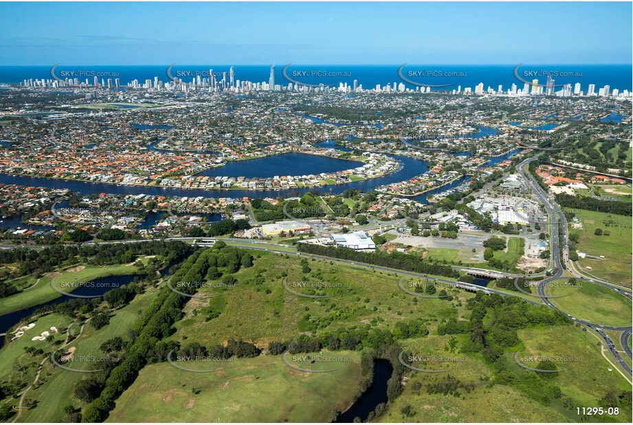 Aerial Photo Carrara QLD Aerial Photography