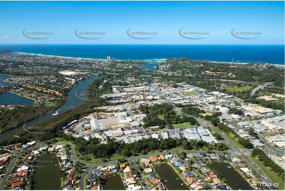 Aerial Photo Currumbin Waters QLD Aerial Photography