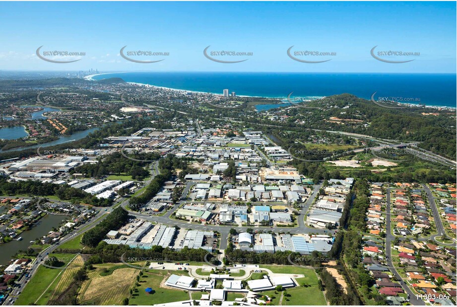 Aerial Photo Currumbin Waters QLD Aerial Photography