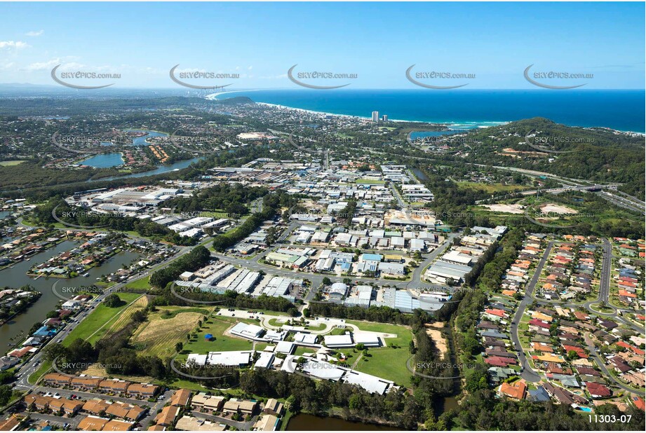 Aerial Photo Currumbin Waters QLD Aerial Photography